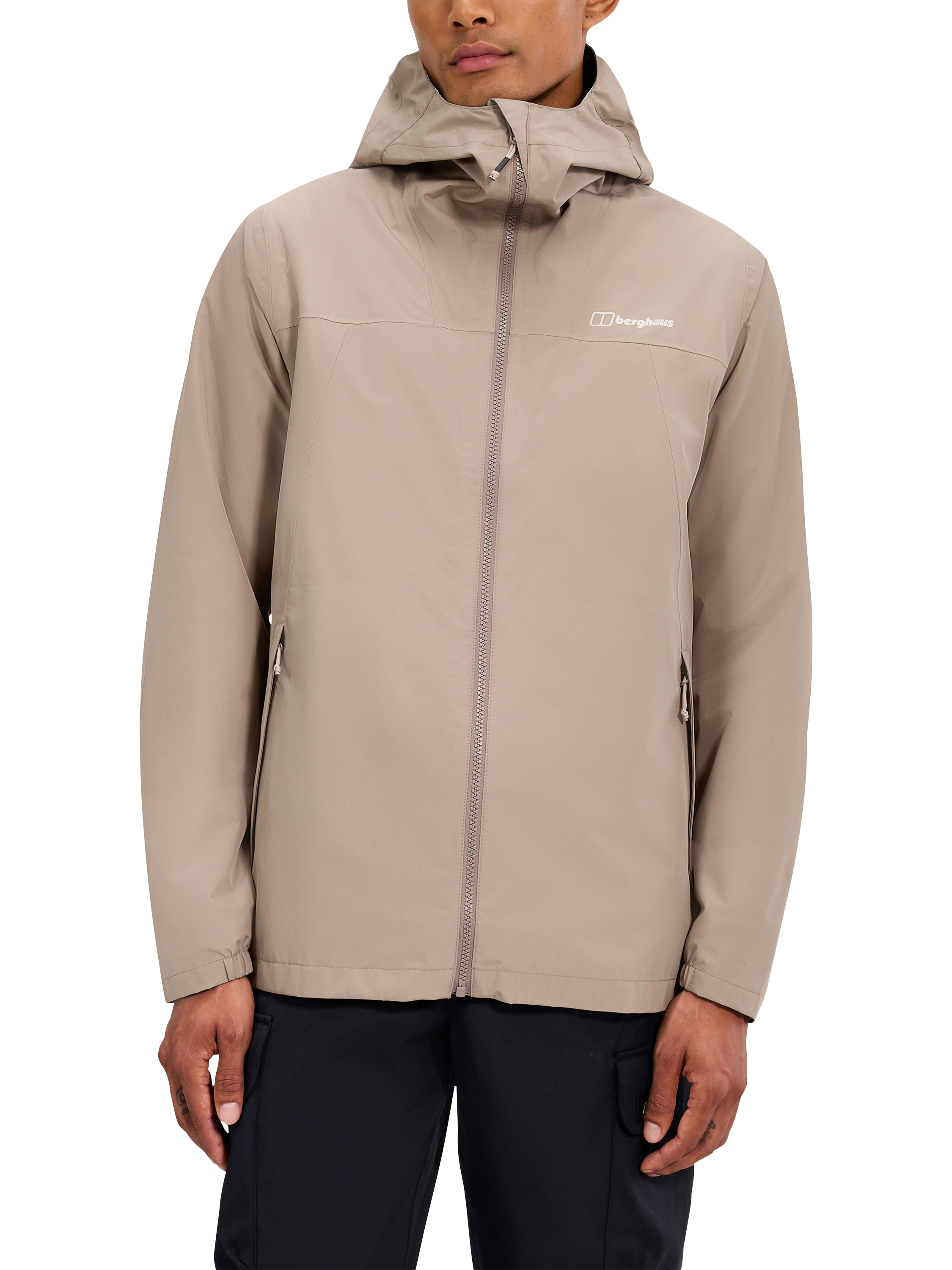 Product image 1 of 9, which shows Berghaus Deluge Pro 3.0 Waterproof Jacket, Char, S