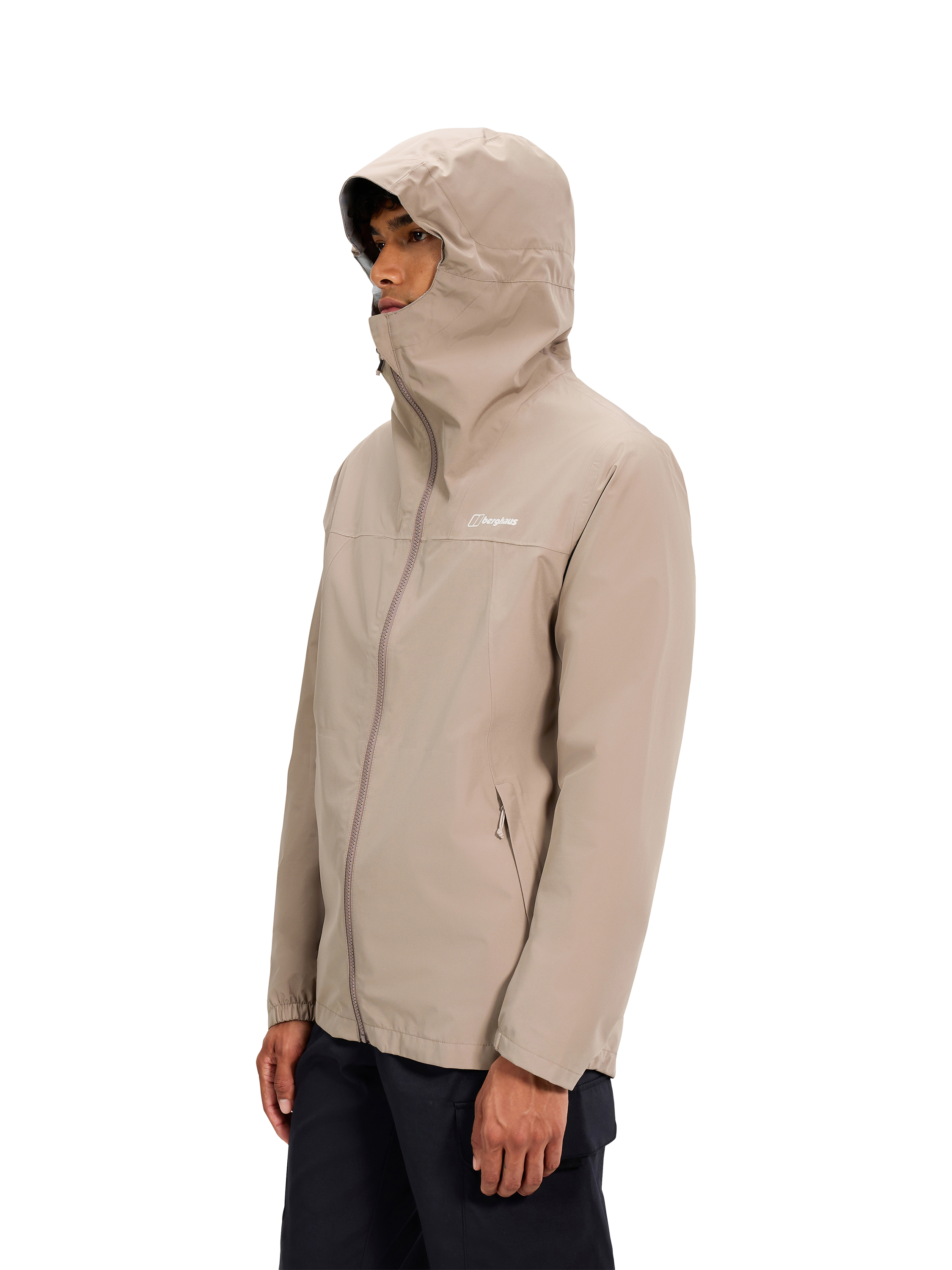 Product image 3 of 9, which shows Berghaus Deluge Pro 3.0 Waterproof Jacket, Char, S