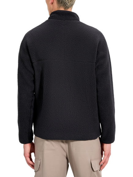 Berghaus Hanby Relaxed Fit Fleece Jacket, Jet Black - view 2, Jet Black