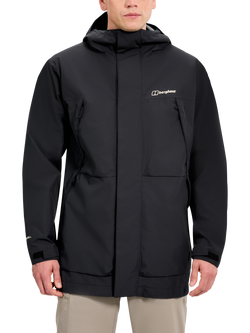 Berghaus Wansbeck Parka Jacket, Jet Black, Jet Black