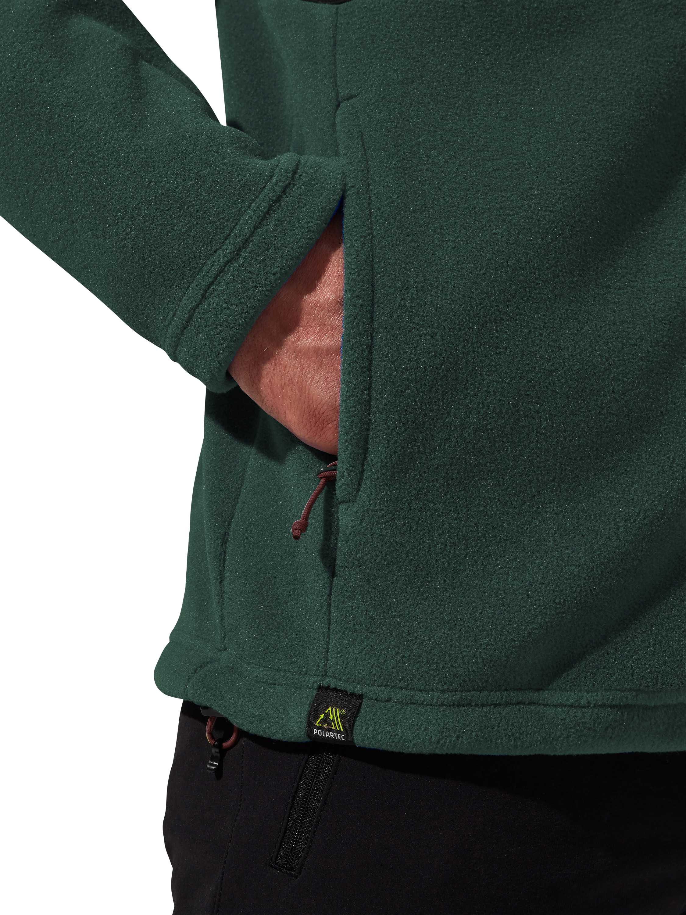 Product image 4 of 10, which shows Berghaus Prism Guide Fleece Jacket, Jet Black, S