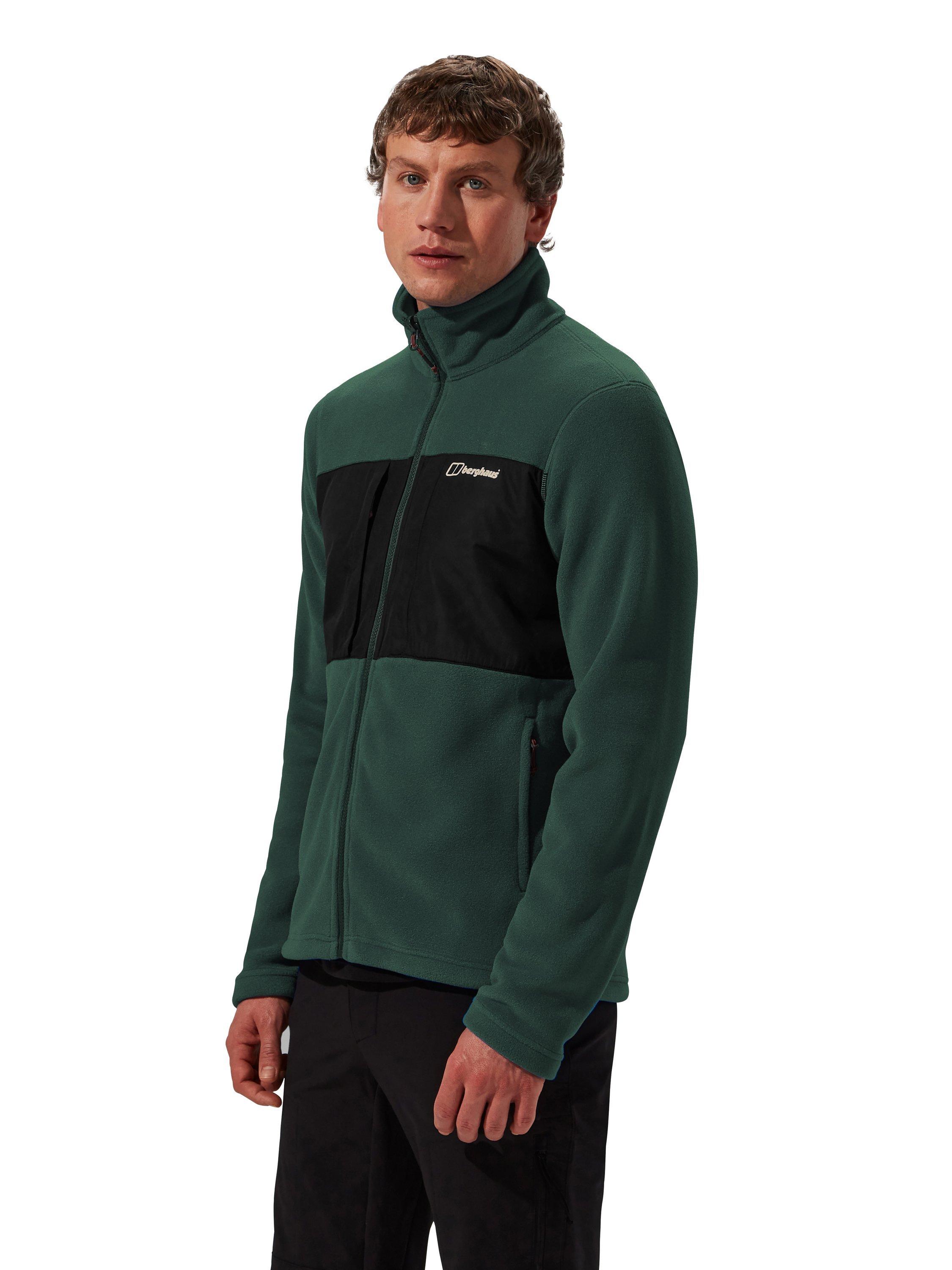 Product image 9 of 10, which shows Berghaus Prism Guide Fleece Jacket, Jet Black, S