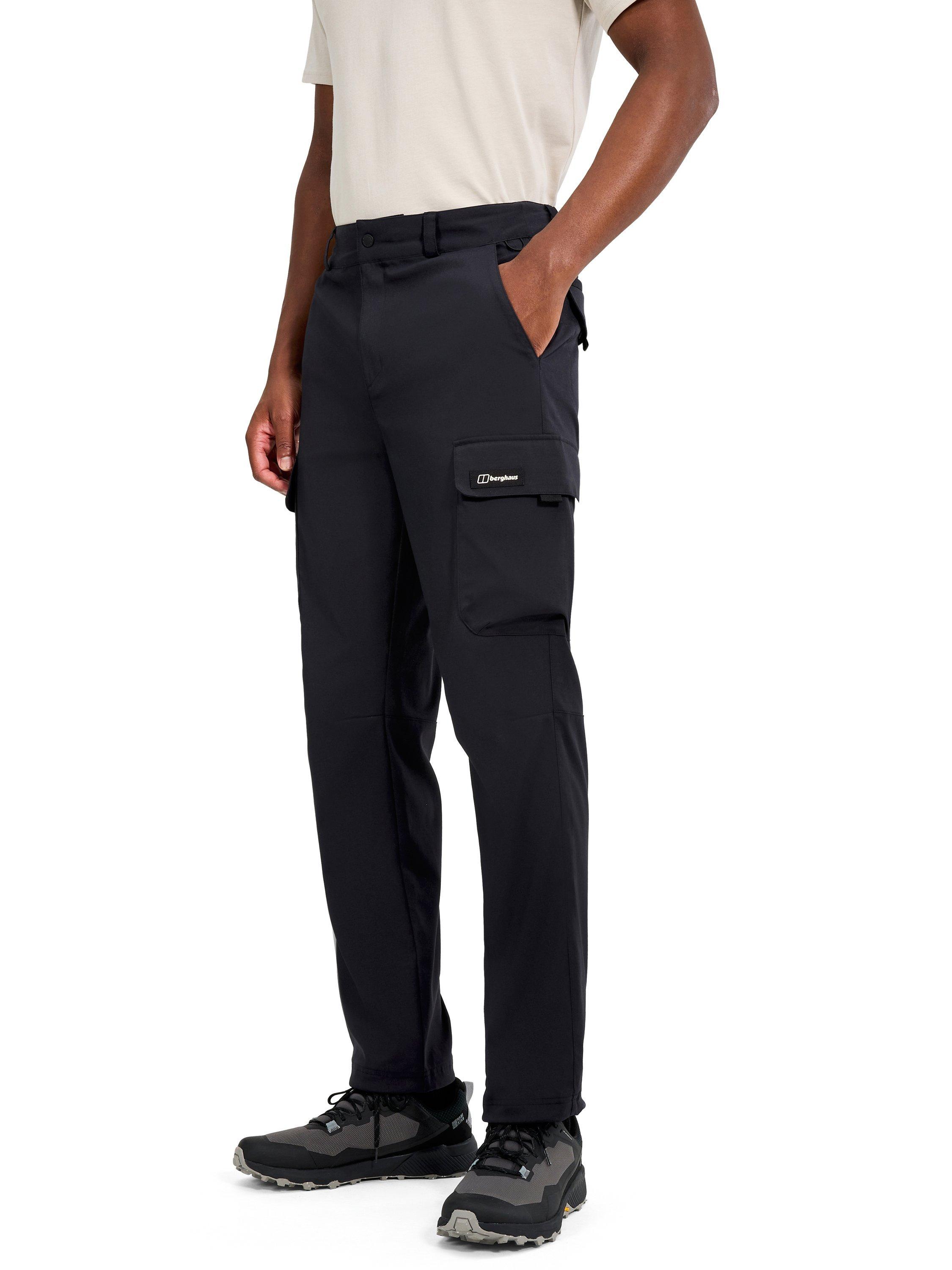 Product image 8 of 9, which shows Berghaus Everyday Cargo Trousers, Jet Black, S