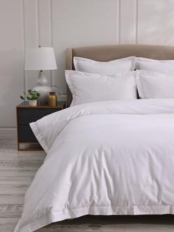 Muir Cavendish Egyptian Cotton 500 Thread Count Duvet Cover Set, White