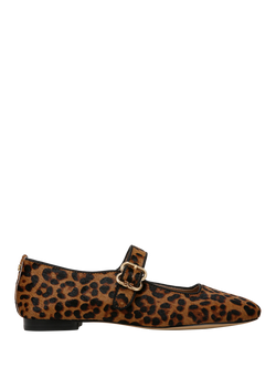 Sam Edelman Michaela Mary Jane Ballerina Pumps, Brown/Black, Brown/Black