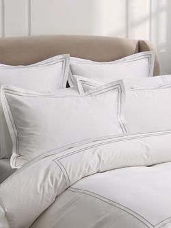 Muir Empire Egyptian Cotton 500 Thread Count Duvet Cover Set - view 2, Silver