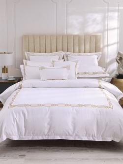Muir Renata Egyptian Cotton 500 Thread Count Duvet Cover Set, Gold
