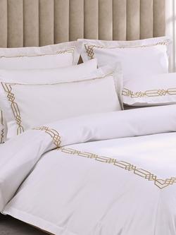 Muir Renata Egyptian Cotton 500 Thread Count Duvet Cover Set - view 2, Gold