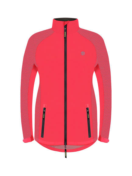 Proviz Women's Solaris Waterproof Reflect 360 Cycling Jersey, Coral