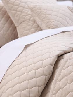 Muir Turner Velvet Bedspread - view 2, Latte