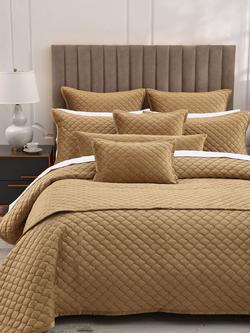 Muir Turner Velvet Bedspread, Gold