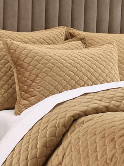 Muir Turner Velvet Bedspread - view 2, Gold