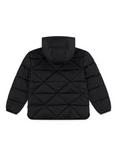 Levi's Kids' Hooded Puffer Jacket, Black