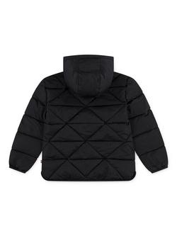 Levi's Kids' Hooded Puffer Jacket, Black - view 2, Black