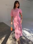 Never Fully Dressed Isabelle Bodycon Mesh Midi Dress