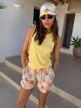Never Fully Dressed Elissa Sun Checkered Chino Shorts