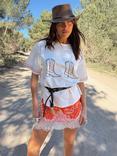 Never Fully Dressed Maeva Lace Bandana Mini Skirt