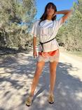 Never Fully Dressed Maeva Lace Bandana Mini Skirt