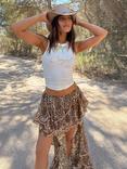 Never Fully Dressed Cassie Paisley Print Bandana Skirt