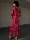 Never Fully Dressed Rosa Aria Floral A-Line Maxi Dress