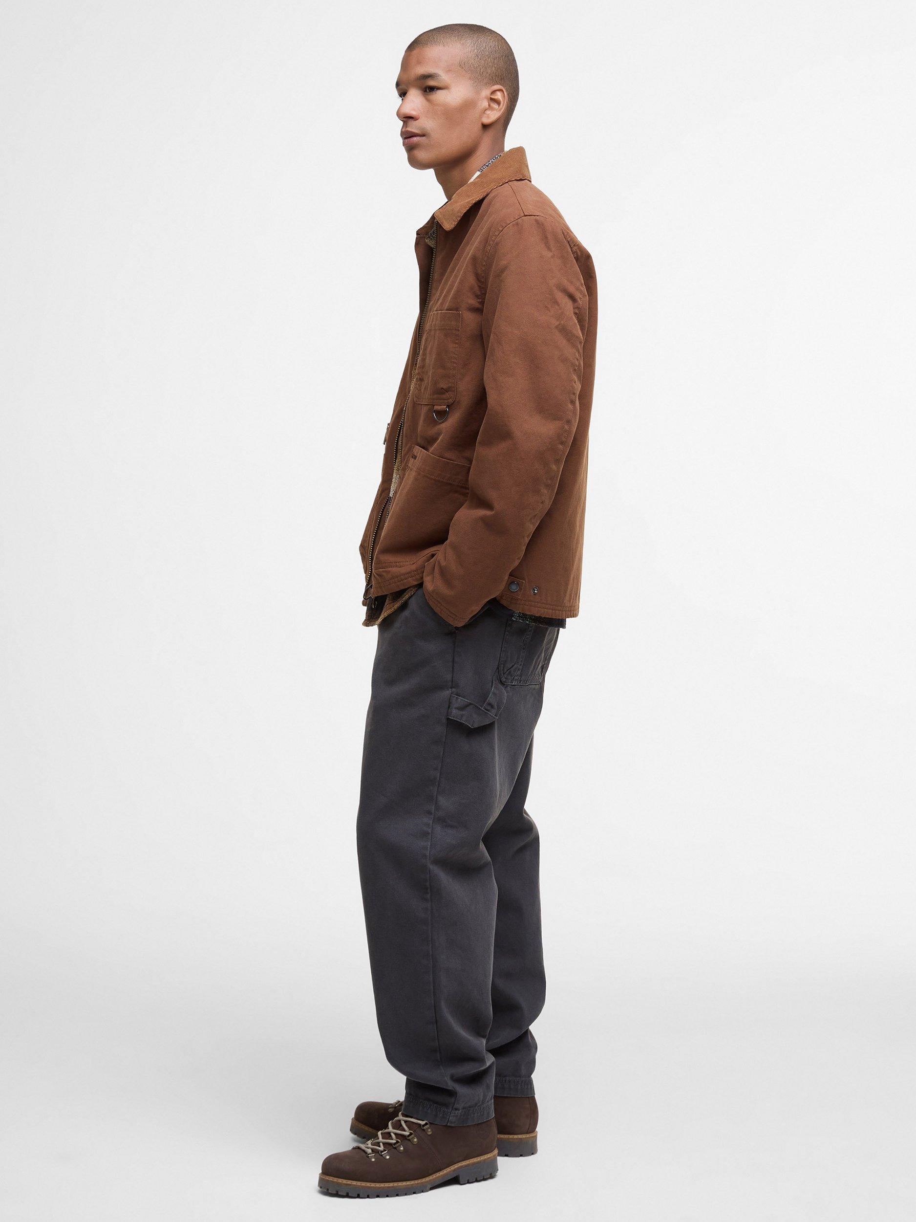 Product image 3 of 6, which shows Barbour Cove Casual Jacket, Umber, S