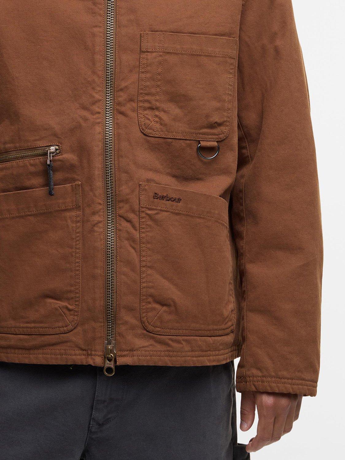 Product image 6 of 6, which shows Barbour Cove Casual Jacket, Umber, S