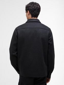 Barbour International Walken Regular Fit Overshirt, Charcoal - view 2, Charcoal