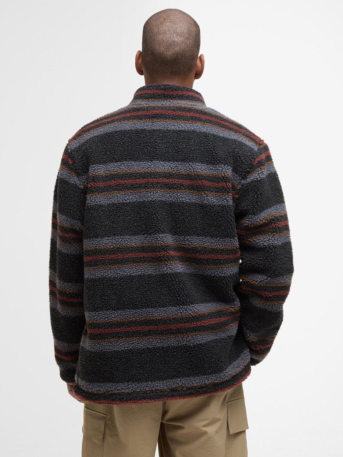 Product image 2 of 7, which shows Barbour Endmoor Relaxed Fit Fleece, Black Mix, S