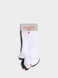 Sweaty Betty Workout Trainer Socks, Pack of 3, Nori Green/Leopard