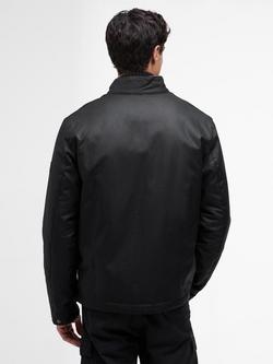 Barbour International Chard Waxed Cotton Jacket - view 2, Black