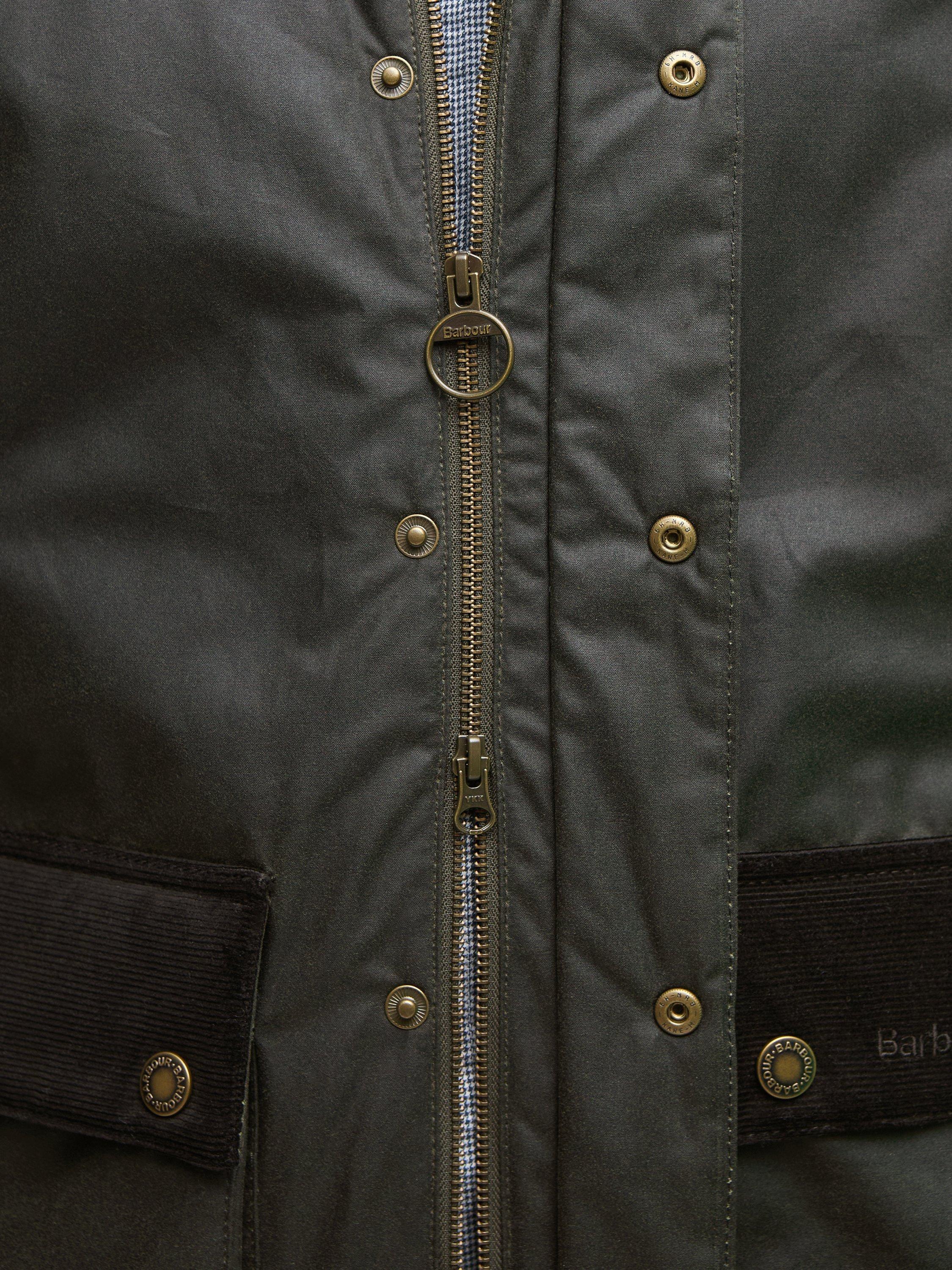 Product image 5 of 7, which shows Barbour Cordhill Cotton Waxed Jacket, Archive Olive, S