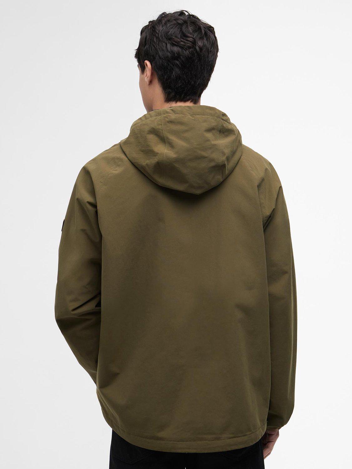 Product image 2 of 7, which shows Barbour International Mispen Waterproof Jacket, Light Sage, S