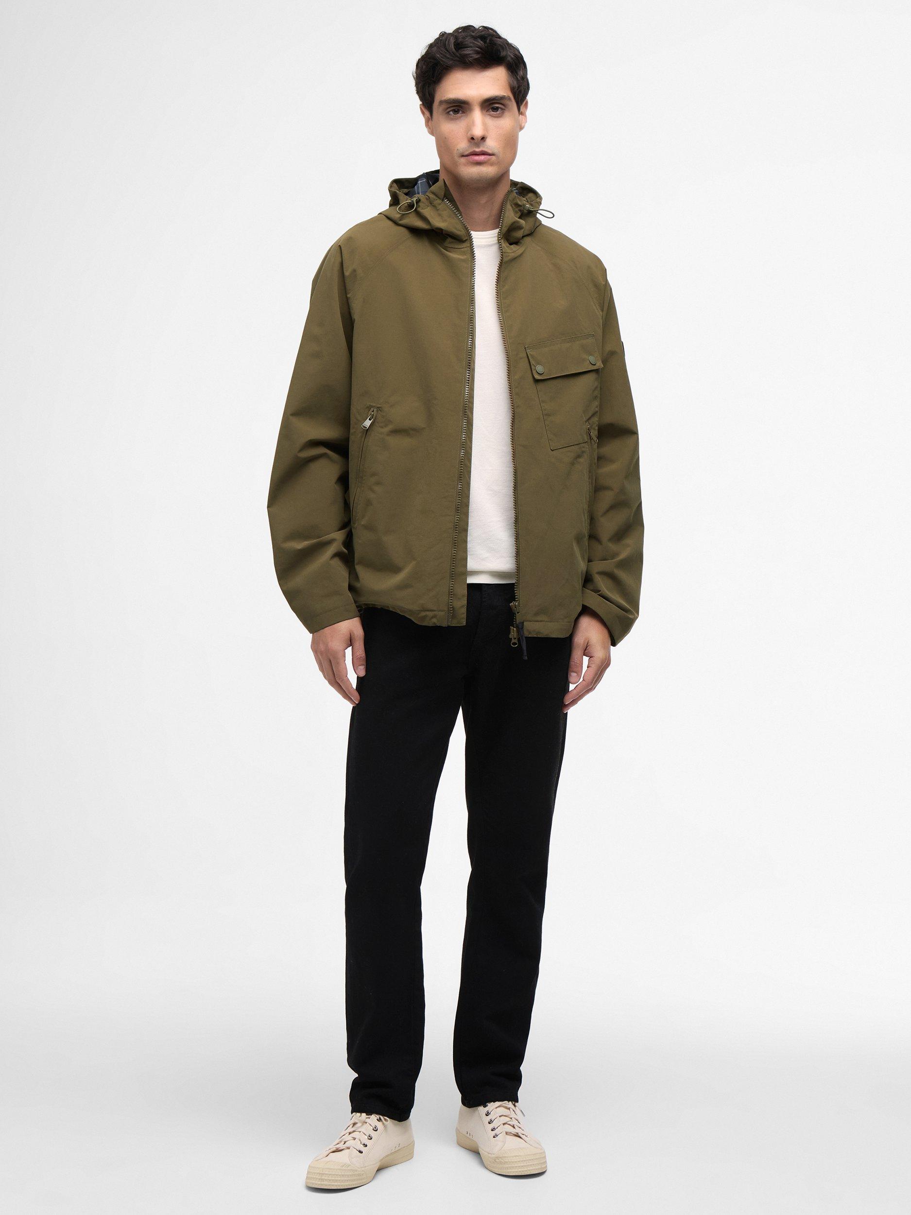 Product image 6 of 7, which shows Barbour International Mispen Waterproof Jacket, Light Sage, S