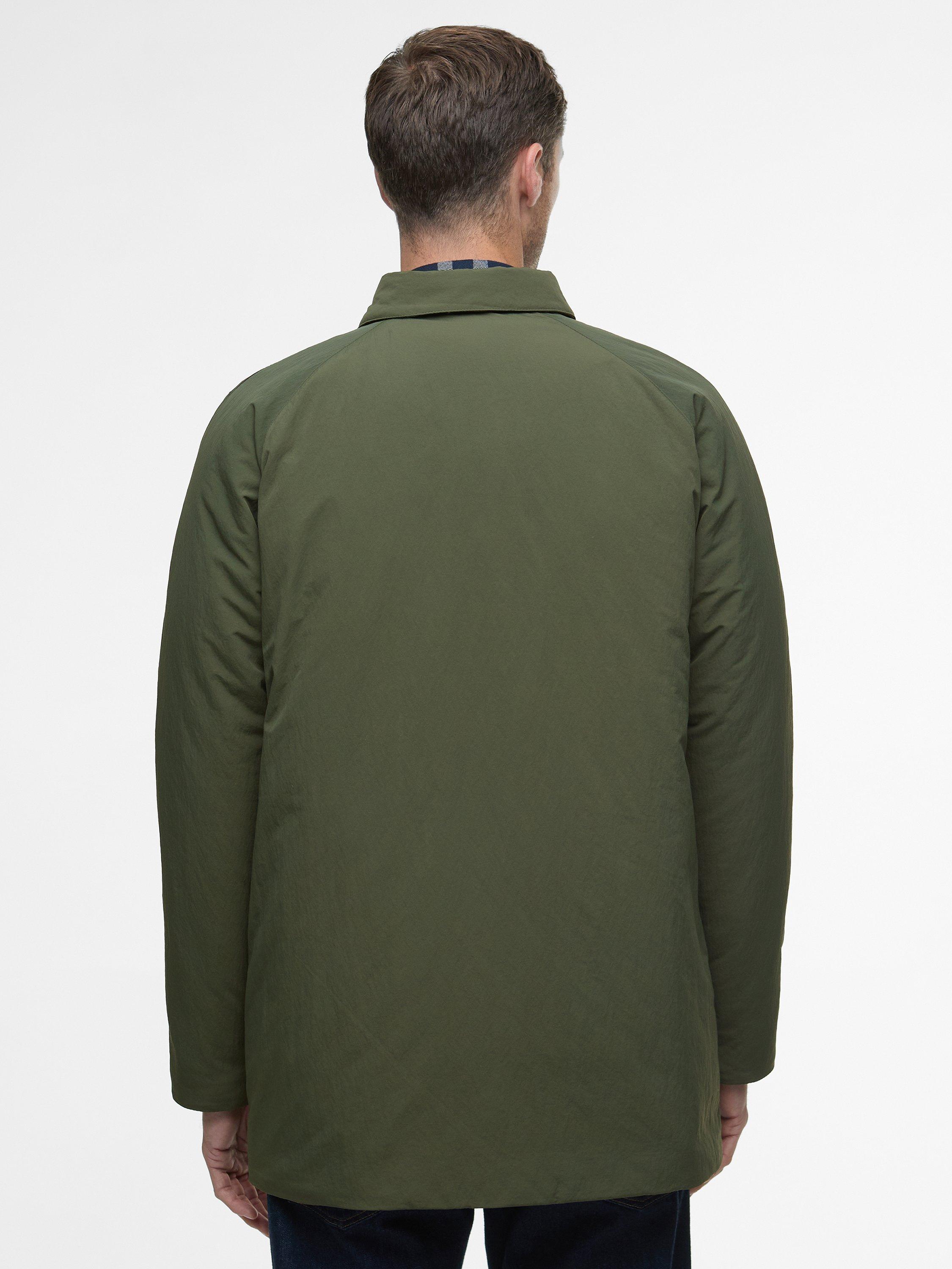 Product image 2 of 7, which shows Barbour Wadded Lorden Showerproof Mac, Olive, S