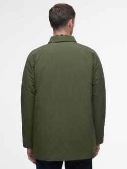 Barbour Wadded Lorden Showerproof Mac, Olive - view 2, Olive
