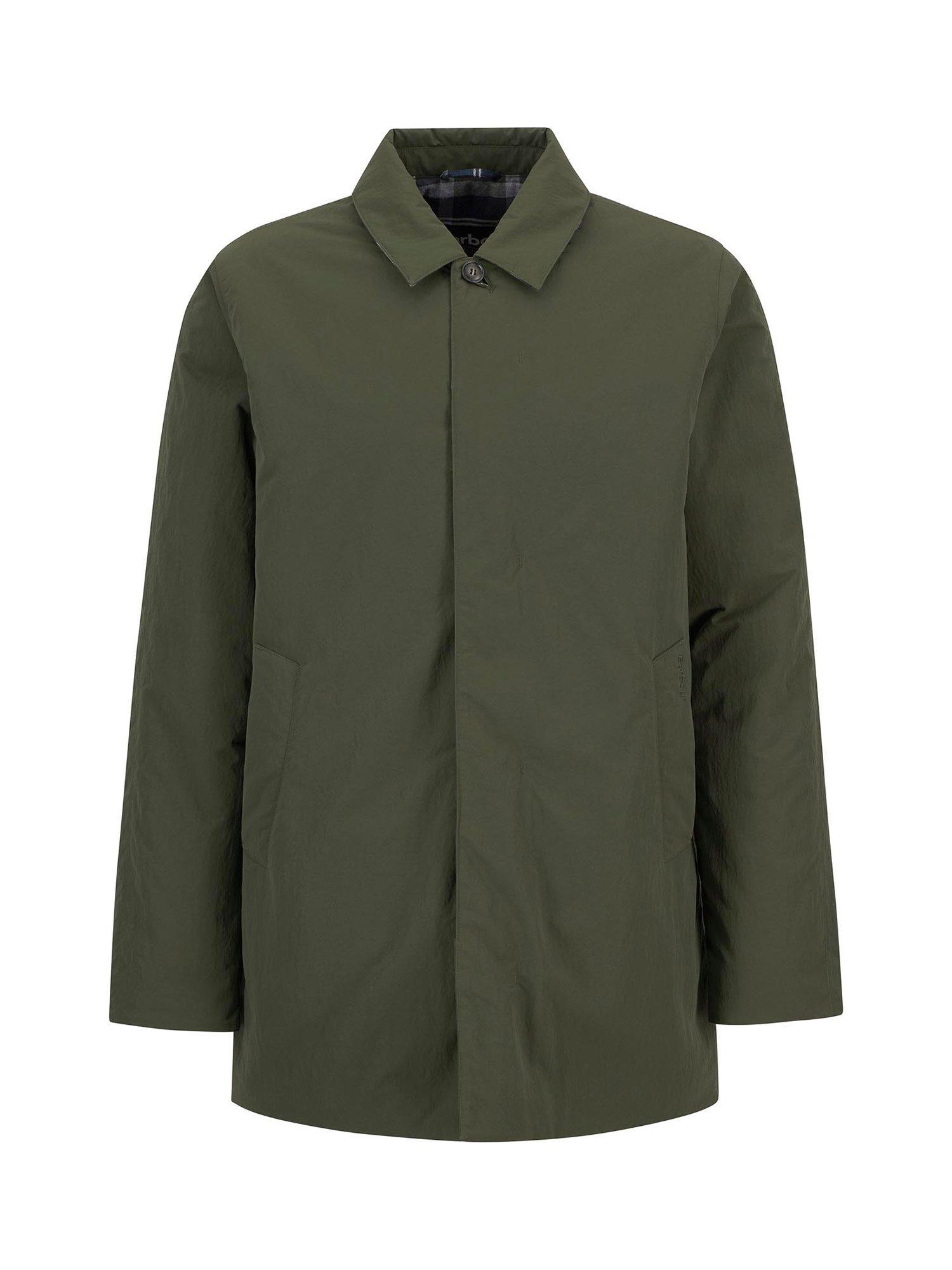 Product image 7 of 7, which shows Barbour Wadded Lorden Showerproof Mac, Olive, S