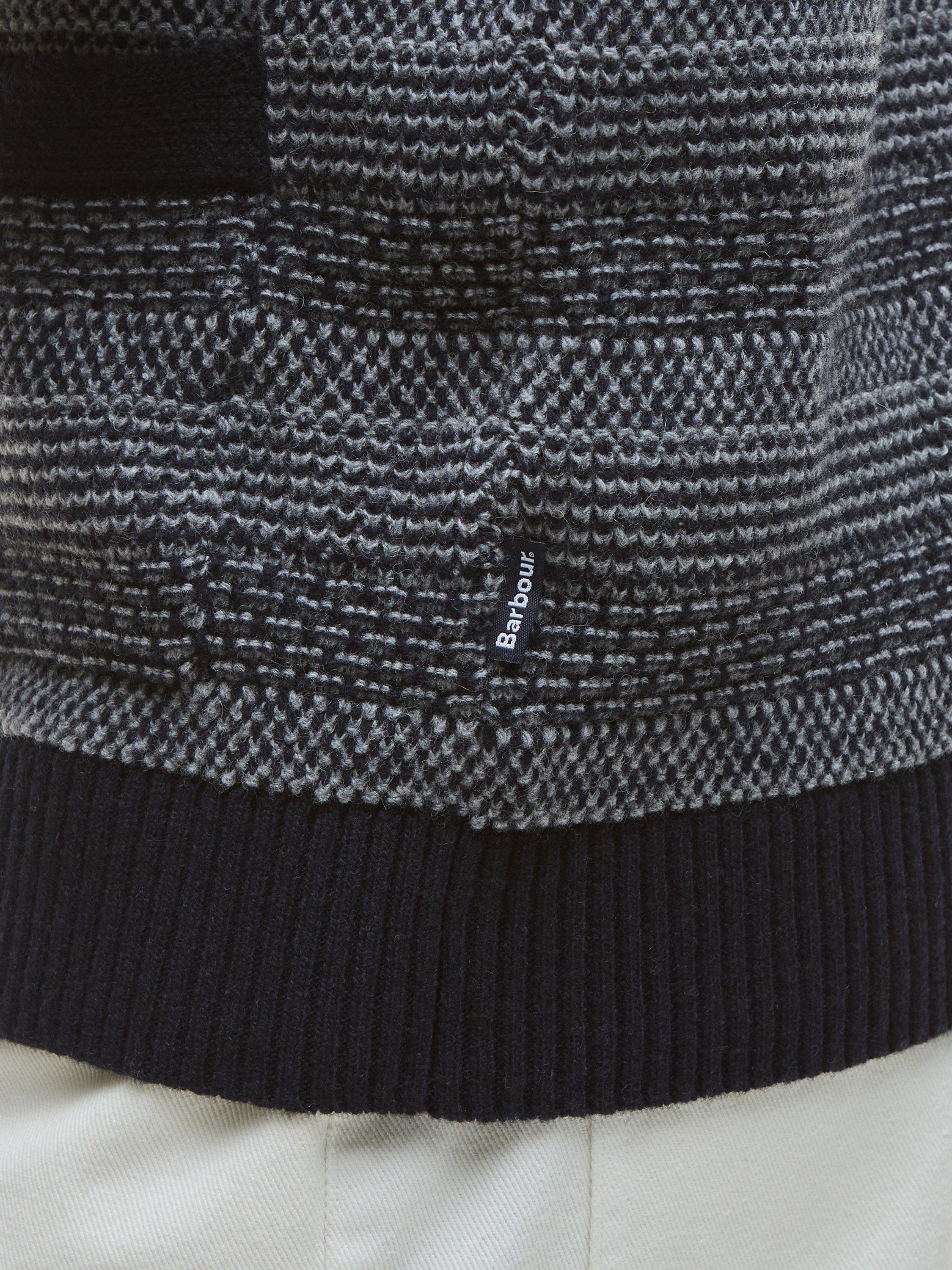 Product image 4 of 6, which shows Barbour Helmsley Wool Knit Cardigan, Navy, S