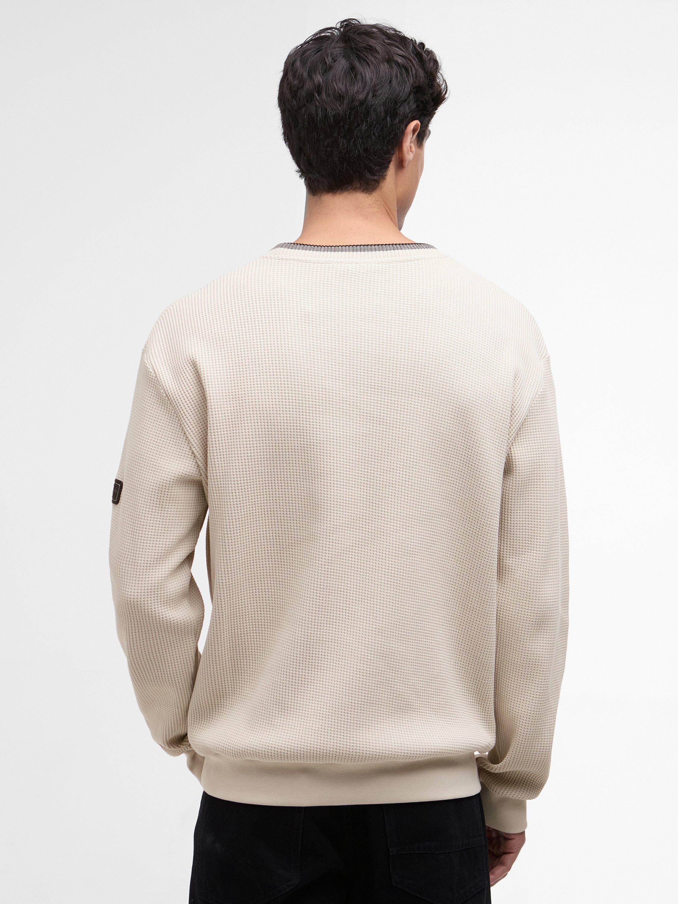 Product image 2 of 5, which shows Barbour International Callum Sweatshirt, Mist, S