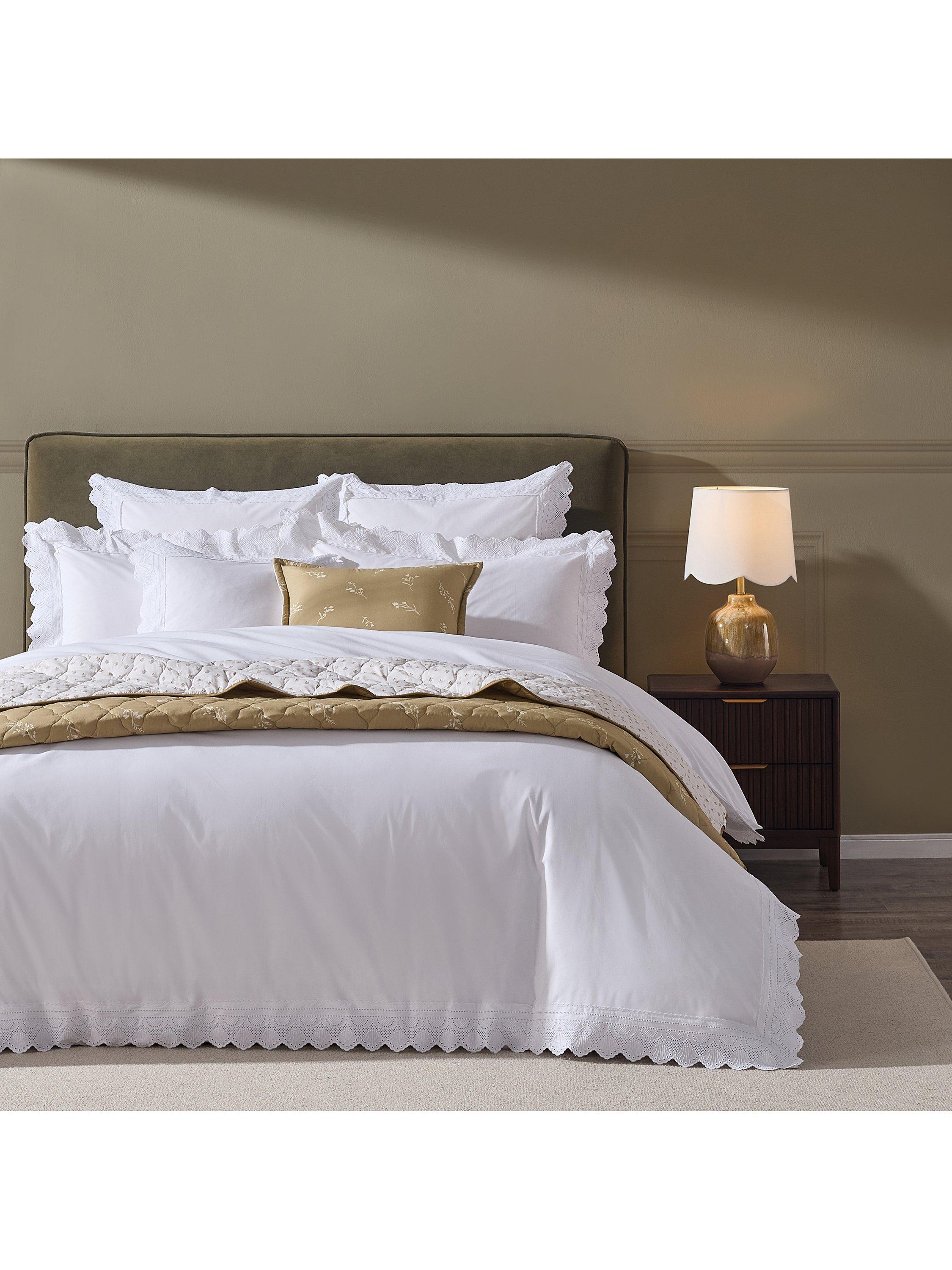 Dusk Alice Lace Border Bedding