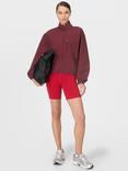 Sweaty Betty Training Water Resistant Shell Jacket, Garnet Red