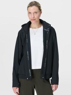 Sweaty Betty Motion Waterproof Cropped Parka, Black