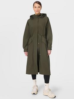 Sweaty Betty Motion Technical Longline Parka, Nori Green