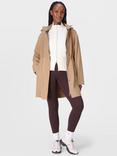 Sweaty Betty Guide Waterproof Parka Coat, Golden Beige