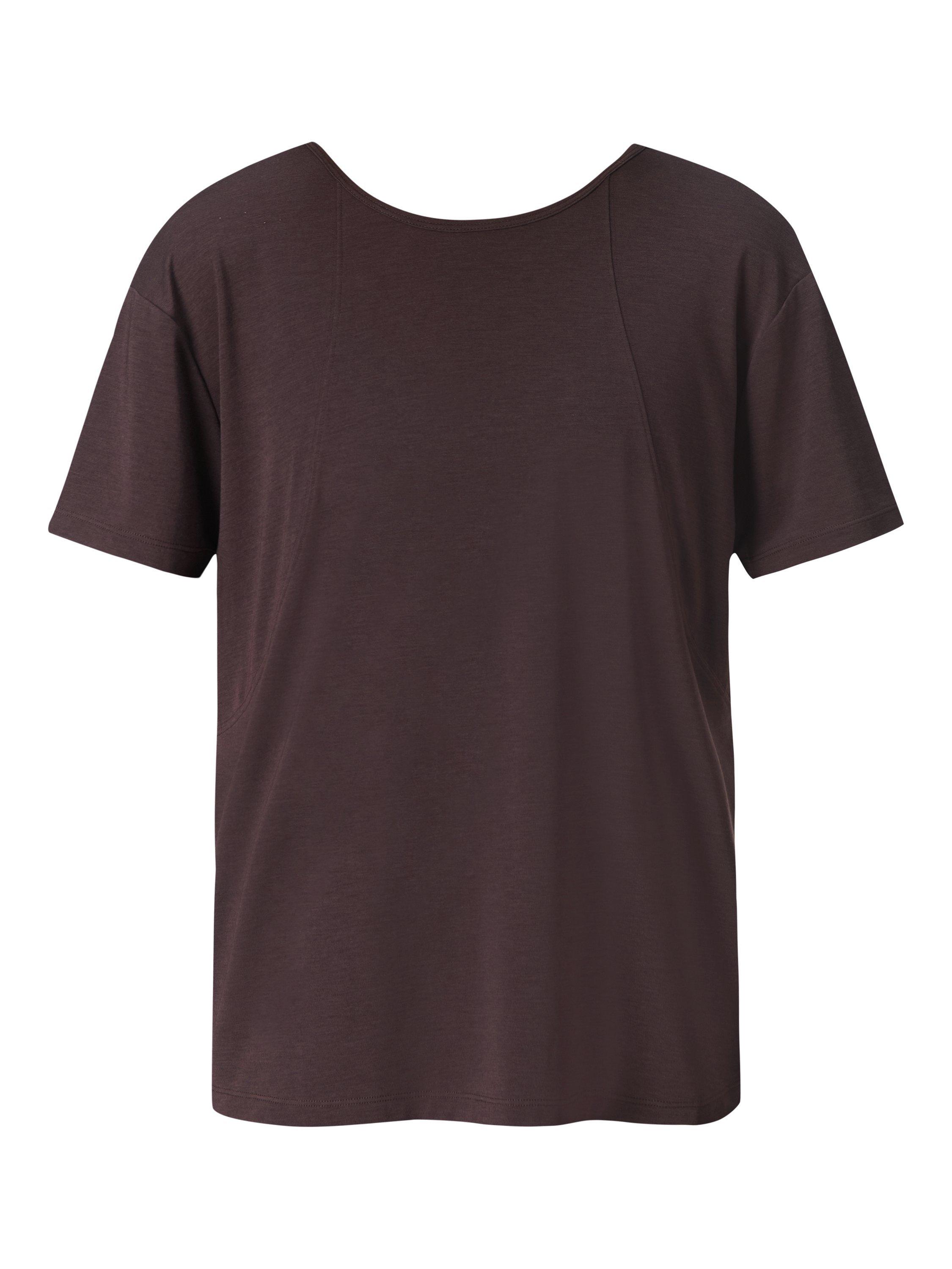 Product image 7 of 7, which shows Sweaty Betty Low Impact Easy T-Shirt, Sable Brown, XL