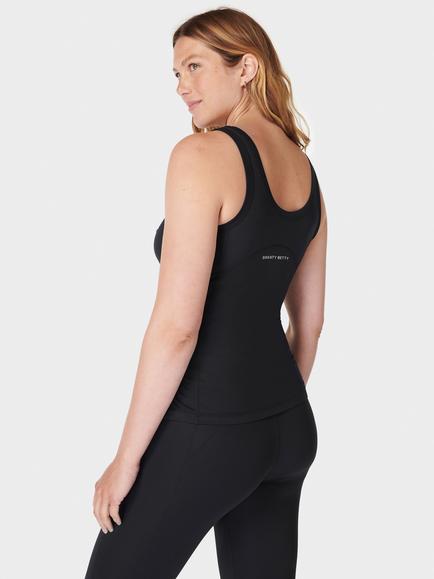 Sweaty Betty All Day Maternity Tank Top - view 2, Black