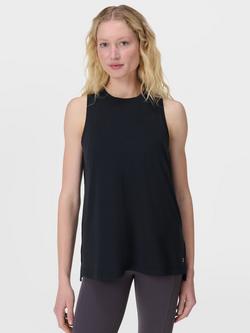 Sweaty Betty Soft Flow Studio Longline Tank Top, Black