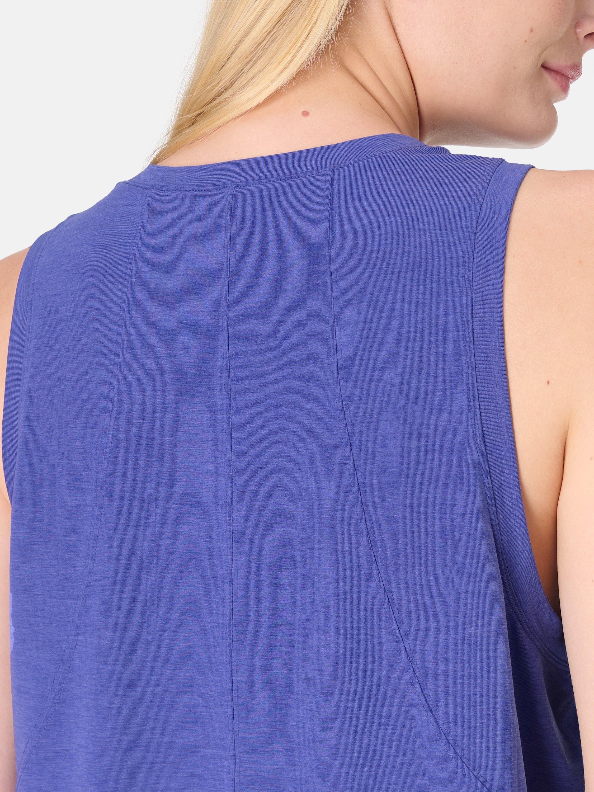 Product image 5 of 7, which shows Sweaty Betty Soft Flow Studio Tank Top, Rich Blue, XXS