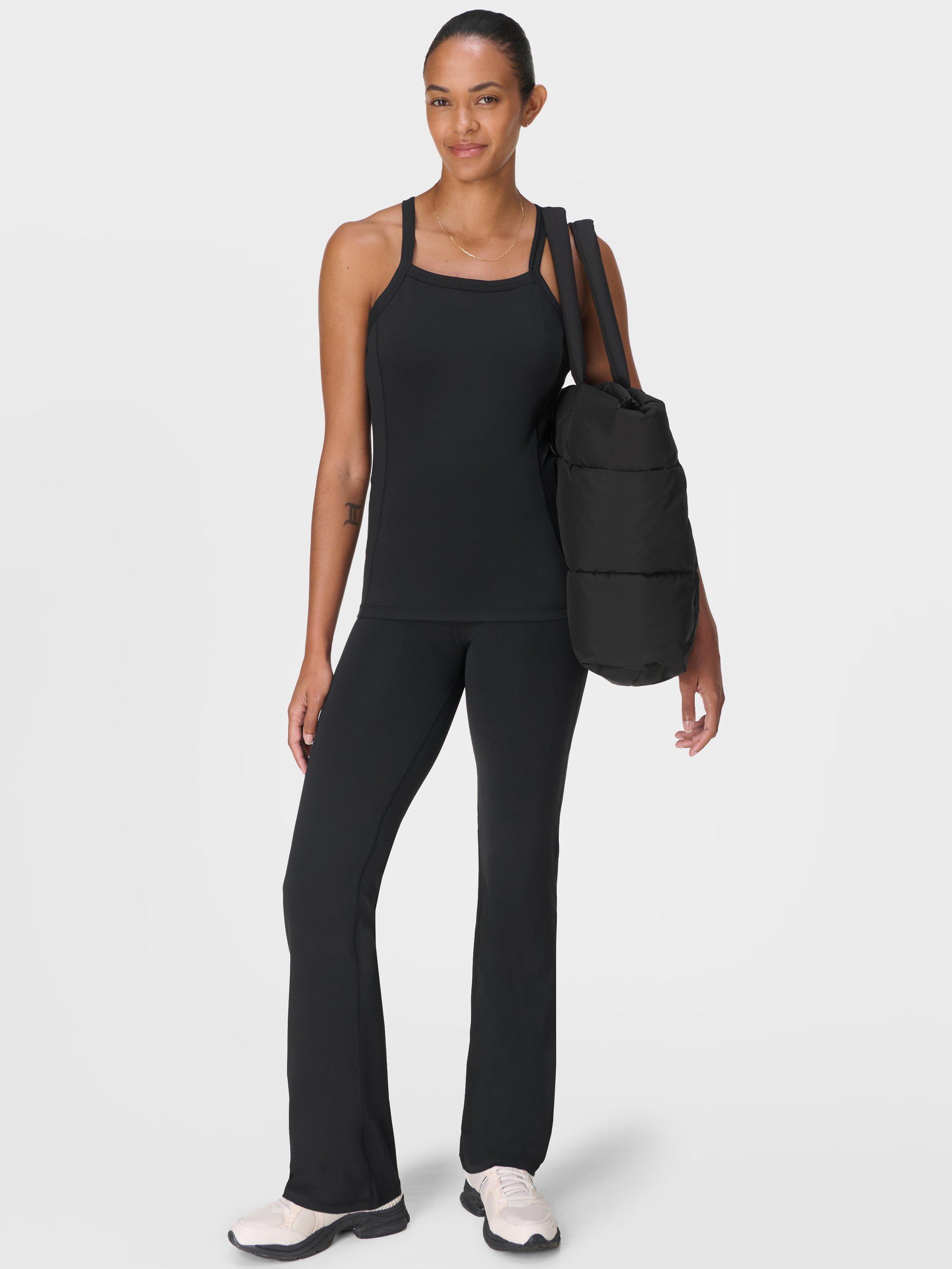 Product image 3 of 6, which shows Sweaty Betty Ultra Soft Low Impact Studio Top, Black, XXS