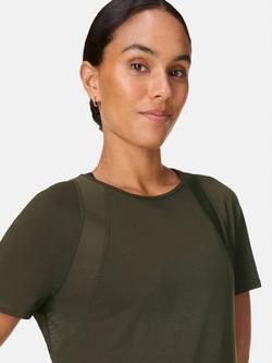 Sweaty Betty Breathe Easy Mesh T-Shirt - view 2, Nori Green
