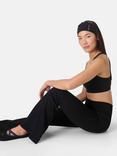 Sweaty Betty Ultimate Studio 30" Flare Trousers, Black